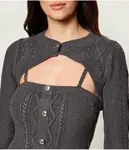 Платье Guess Jeans, серый - фото 4