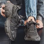 Кроссовки мужские толстые низкие Deerway, черный - фото 19