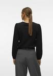 Блуза VMFLOWER Vero Moda, черный - фото 3