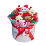 Плюшевый букет Санта Клаус в мультяшном стиле Handsome - фото 9