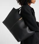 Средняя кожаная сумка-тоут Tod's, черный - фото 2