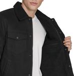 Мужская джинсовая куртка Levi's Cotton Trucker, Black Cotton - фото 6