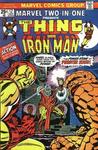 Marvel Two-In-One: The Thing and Iron Man No.12 (1975) Marvel (MARVEL) - фото