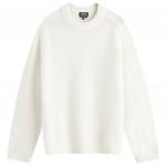 Джемпер из щеточной альпаки Tyler A.P.C., белый - фото