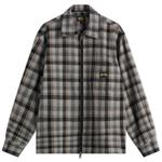 Рубашка на молнии Stan Ray, Charcoal Plaid - фото