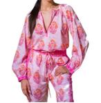 Топ Bea в розовом/оранжевом цвете Bindu - фото 2