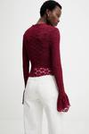 Блуза Answear.LAB, бордовый - фото 3