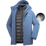 Пуховик унисекс Jeep, синий - фото 5