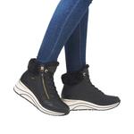 Ботильоны на шнуровке REMONTE Lace-Up Ankle Boots, черный - фото 2