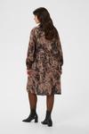 Платье-рубашка KAFFE CURVE KCjamia, коричневый/темно-коричневый - фото 3