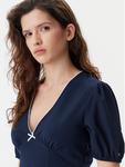 Летнее платье стандартный крой DW0DW20337 Tommy Jeans, синий - фото 4