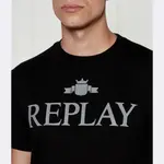 Футболка стандартного кроя Replay, черный - фото 4