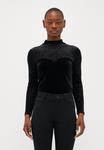 Топ с длинными рукавами ONLELIANA HIGH NECK ONLY Petite, черный - фото 4