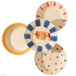 Тарелка KAWASIMAYA, 8-Inch Soup Bowl Mixed Color 4-Pack - фото