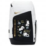 Nike Тканевый рюкзак унисекс черно-белый, Black Bill - фото 11