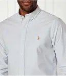 Рубашка Slim fit Polo Ralph Lauren, синий - фото 4