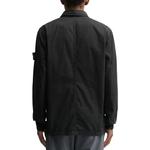 Рубашка old effect overshirt 'black' Stone Island, черный - фото 4