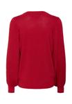 Джемпер Kaffe KAREGINA PLEAT LS PULLOVER GLITTER, Haute Red/Red - фото 6