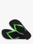 Шлепанцы Havaianas Brazil Flag, черный - фото 4