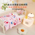 Плед Hello Kitty флисовый Sanrio, белый - фото 11