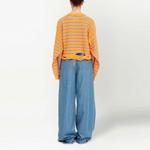 Свитер унисекс оранжевый Mm6 Maison Margiela, оранжевый - фото 3