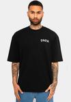 Футболка с принтом OVERSIZED RUNDLOGO DADA, черный - фото 2