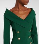 Платье миди с открытыми плечами Dorothee Schumacher, зеленый - фото 3