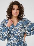 Платье миди с абстрактным принтом Dahlia KAFFE, Blue/Multi - фото 3