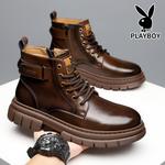 Мужские ботинки Cahhrrn X Martin Boot Men Beige Playboy - фото 5