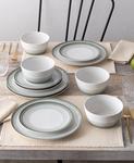 Набор из 4 мисок для хлопьев Colorscapes Layers Noritake, Sage - фото 5