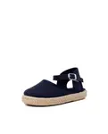 Эспадрильи для девочки с застежкой на пряжку Pisamonas, темно-синий - фото 2