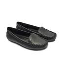 Мокасины кожаные Michael Kors Eve Moc, черный - фото 3