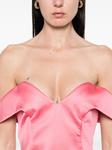 Мини-платье с открытыми плечами Nº21, розовый - фото 5