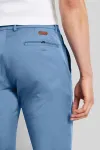 Брюки-чиносы bugatti с добавлением эластана, голубой - фото 4