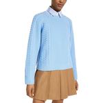 WEEKEND MaxMara Свитер женский синий - фото 6