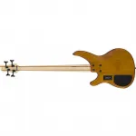 Бас-гитара Yamaha TRBX604FM с 4 струнами - матовый янтарь - фото 5