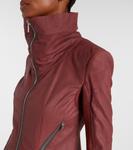 Кожаная куртка Rick Owens, Rosewood - фото 4