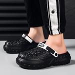 Клоги мужские CariteSport, черно-белые - фото 9