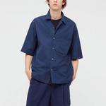Мужская рубашка UNIQLO, цвет Blue - фото 5