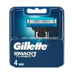 3 Маха Турбо 4 шт Gillette - фото