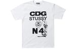 Футболка Stussy X Unisex CDG, черный - фото 3