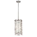 Подвесной светильник Elstead Lighting, 17,8x53,3 см, никельной - фото