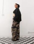 COLLUSION Plus камуфляжные брюки для скейтбординга в цвете мульти - фото 2