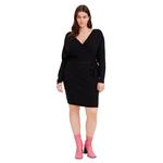 Короткое платье Vero Moda Curve Hollyrem Long Sleeve, коричневый - фото 4