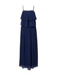 Макси платье VILA Chiffan, Navy - фото