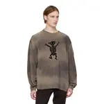 WE11DONE Коричневый мужской свитшот - фото 5