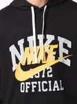 Худи с логотипом Nike, черный - фото 5