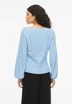 Блуза VILA PLAIN , Winter Sky/Blue - фото 3
