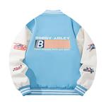 Бейсбольная куртка унисекс BOBBY ABLEY, Синий - фото 3