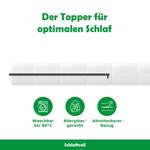 Наматрасник Schlaftroll белый зона лежания: 120/200 см - фото 2